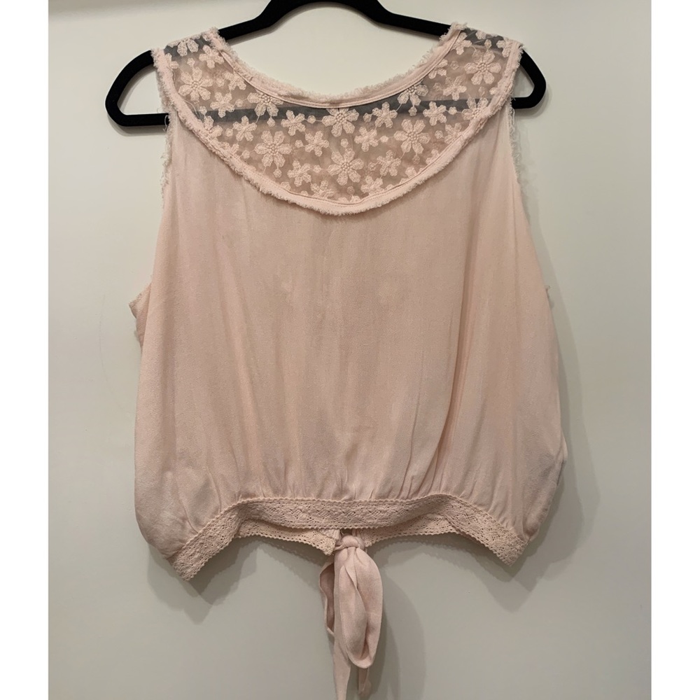 Embroidered Blouse - Light Pink